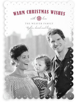 Peaceful Wishes Christmas Photo Cards
