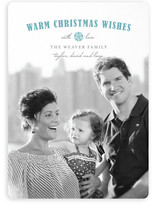 Peaceful Wishes Christmas Photo Cards