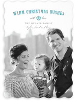 Peaceful Wishes Christmas Photo Cards