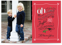 All Ye Faithful Christmas Photo Cards