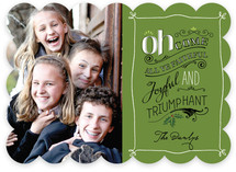 All Ye Faithful Christmas Photo Cards