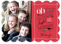 All Ye Faithful Christmas Photo Cards