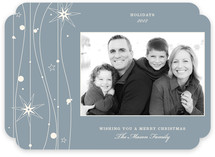 Twilight Stars Christmas Photo Cards