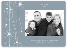 Twilight Stars Christmas Photo Cards