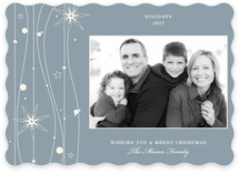 Twilight Stars Christmas Photo Cards