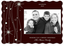 Twilight Stars Christmas Photo Cards