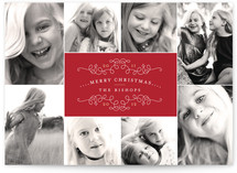 Classic Collage Christmas Photo Cards