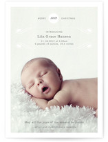 Luxe Flourish Christmas Photo Cards