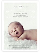 Luxe Flourish Christmas Photo Cards