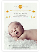 Luxe Flourish Christmas Photo Cards