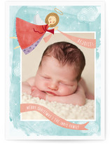 Introduced by the Angels Christmas Photo Cards