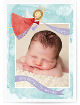 Introduced by the Angels Christmas Photo Cards