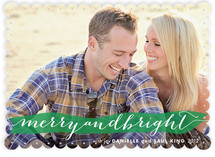 Merry Banner Christmas Photo Cards