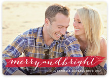 Merry Banner Christmas Photo Cards