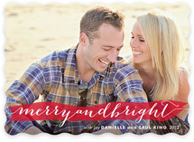 Merry Banner Christmas Photo Cards