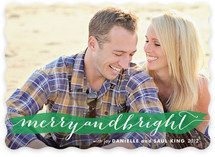 Merry Banner Christmas Photo Cards