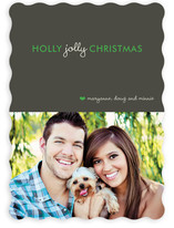 Holly Jolly Xmas Christmas Photo Cards
