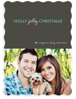Holly Jolly Xmas Christmas Photo Cards