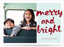 Jolly and Bright Christmas Photo Cards