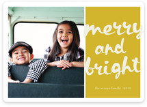 Jolly and Bright Christmas Photo Cards