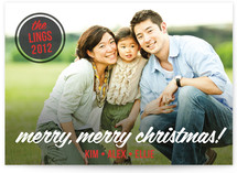 Retro Tidings Christmas Photo Cards