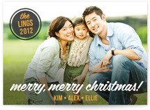 Retro Tidings Christmas Photo Cards