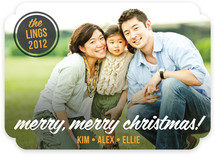 Retro Tidings Christmas Photo Cards