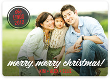 Retro Tidings Christmas Photo Cards