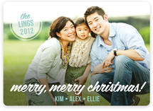 Retro Tidings Christmas Photo Cards