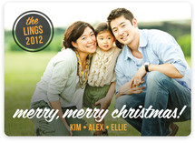 Retro Tidings Christmas Photo Cards
