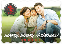 Retro Tidings Christmas Photo Cards