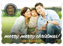 Retro Tidings Christmas Photo Cards