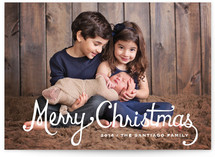 Classic Christmas Christmas Photo Cards
