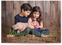 Classic Christmas Christmas Photo Cards