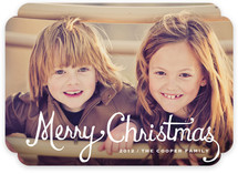 Classic Christmas Christmas Photo Cards
