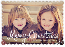 Classic Christmas Christmas Photo Cards