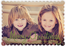 Classic Christmas Christmas Photo Cards