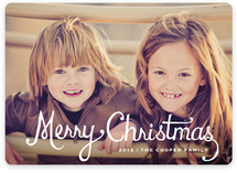 Classic Christmas Christmas Photo Cards