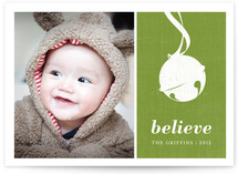 Sleigh Bell Christmas Photo Cards