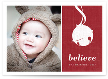 Sleigh Bell Christmas Photo Cards