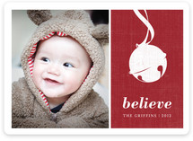 Sleigh Bell Christmas Photo Cards