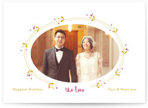 Vine and Berry Christmas Photo Cards