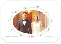 Vine and Berry Christmas Photo Cards