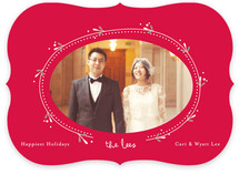 Vine and Berry Christmas Photo Cards
