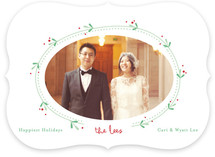 Vine and Berry Christmas Photo Cards