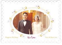 Vine and Berry Christmas Photo Cards