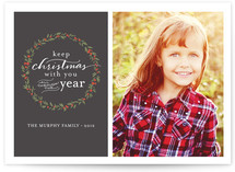 Keep Christmas with You Christmas Photo Cards