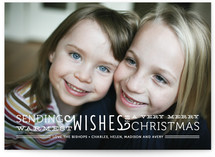 Warmest Wishes Christmas Photo Cards