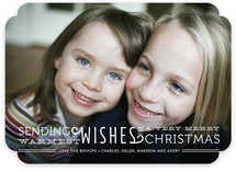 Warmest Wishes Christmas Photo Cards
