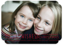 Warmest Wishes Christmas Photo Cards